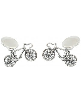 Gemelos Bicicleta Plata 925 2