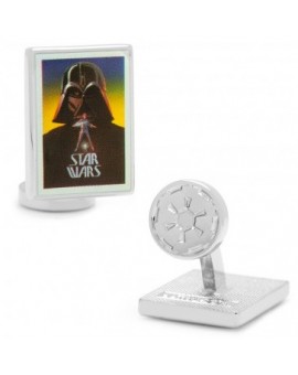 Darth Vader Vintage Pop Art Poster Cufflinks 