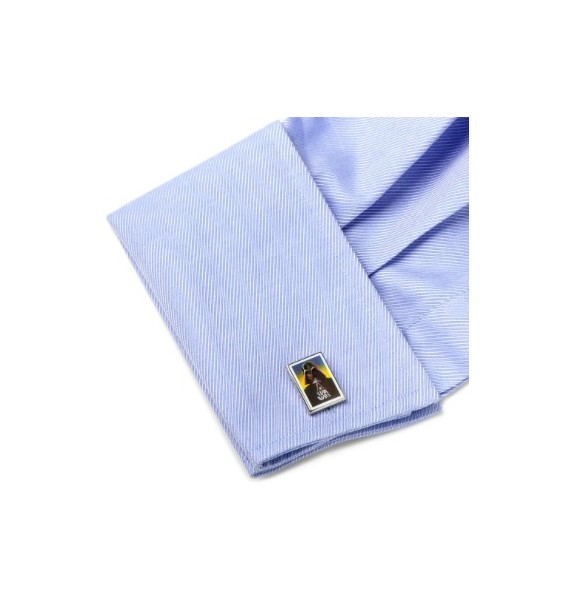 Darth Vader Vintage Pop Art Poster Cufflinks 