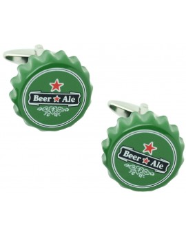 Gemelos Chapa de Cerveza