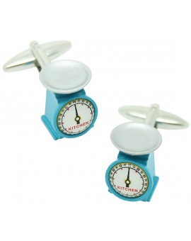 Kitchen Scales Cufflinks 