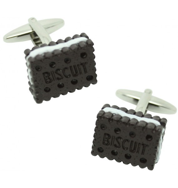 Biscuit Cufflinks 