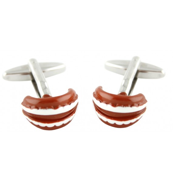 Teeth Cufflinks 