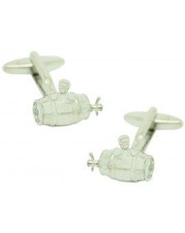 Beer Barrel Cufflinks 