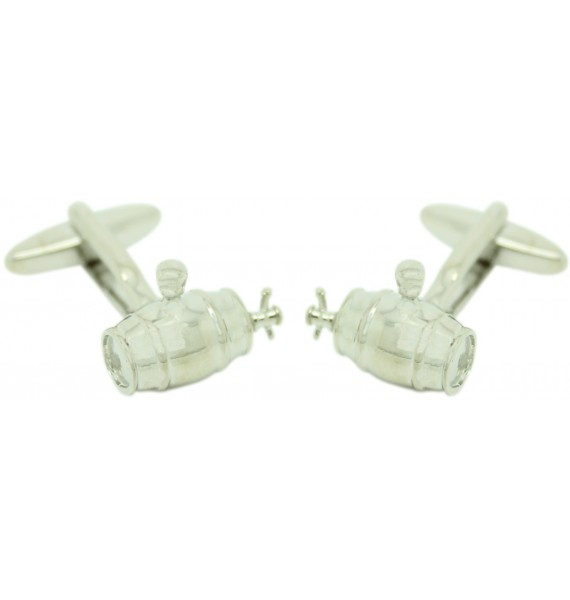 Beer Barrel Cufflinks 