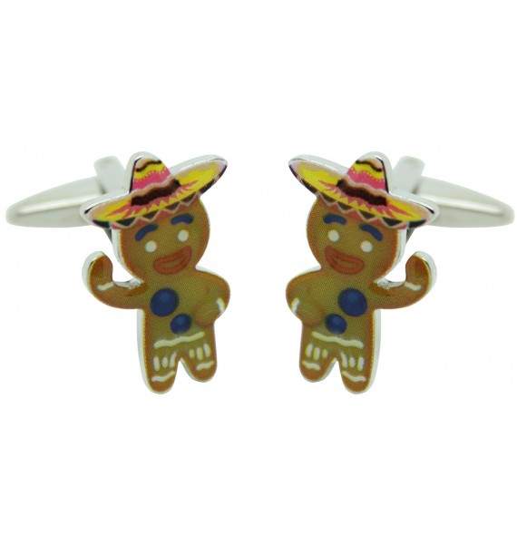 Gingerbread Man Cufflinks 