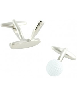 Gemelos Palo Putter y Bola Blanca de Golf 