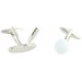 Golf Putter and Ball Cufflinks 