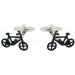Black Bike Cufflinks 