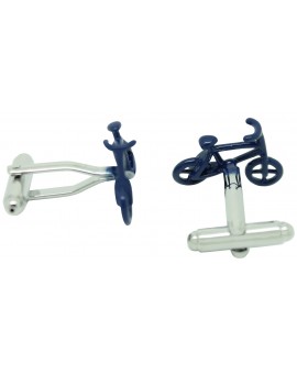 Gemelos Bicicleta Azul