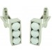 Golf Ball Sleeve Cufflinks 