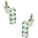 Golf Ball Sleeve Cufflinks 