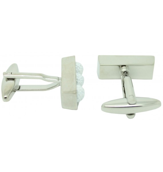 Golf Ball Sleeve Cufflinks 