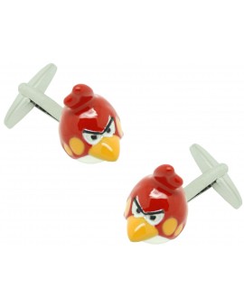 3D Angry Birds Cufflinks 