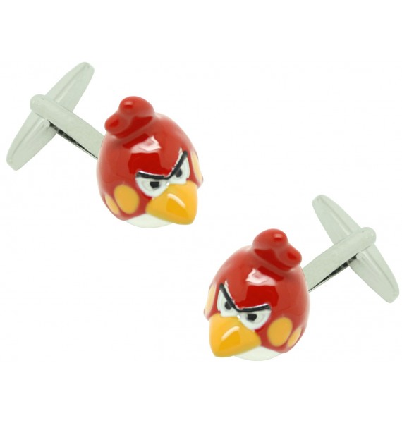 3D Angry Birds Cufflinks 