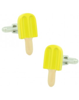 Lemon Ice Lolly Cufflinks 