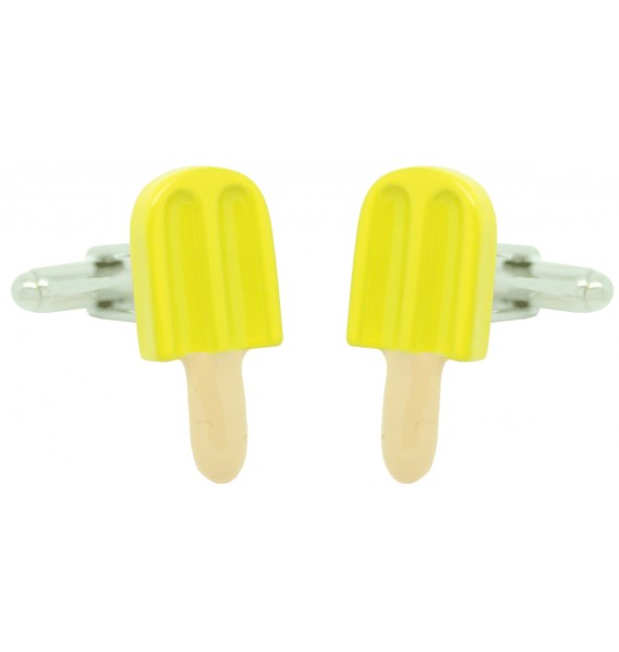 Lemon Ice Lolly Cufflinks 