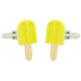 Lemon Ice Lolly Cufflinks 