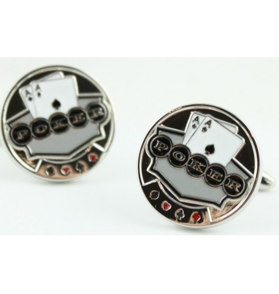 Poker Cufflinks 