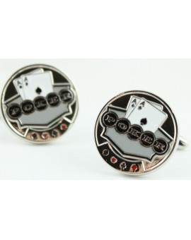 Poker Cufflinks 