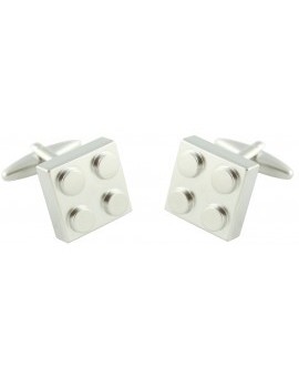 Gemelos LEGO Plateado 