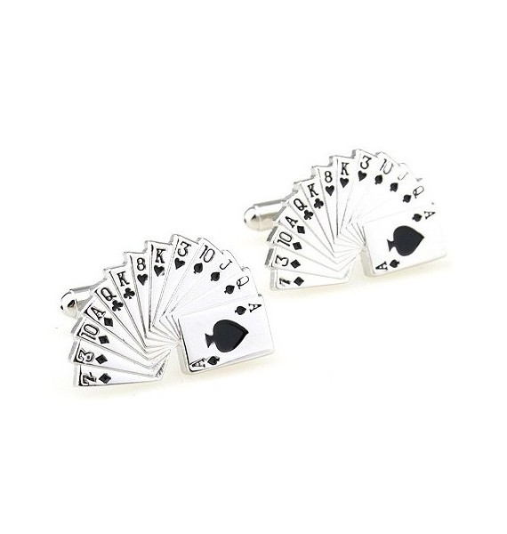 Poker Cards Cufflinks