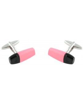 Pink Marker Cufflinks 