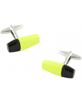 Yellow Marker Cufflinks 