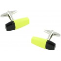 Yellow Marker Cufflinks 