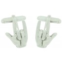 Rock Hand Sign Cufflinks 