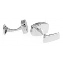 Black and Silver XXV Cufflinks
