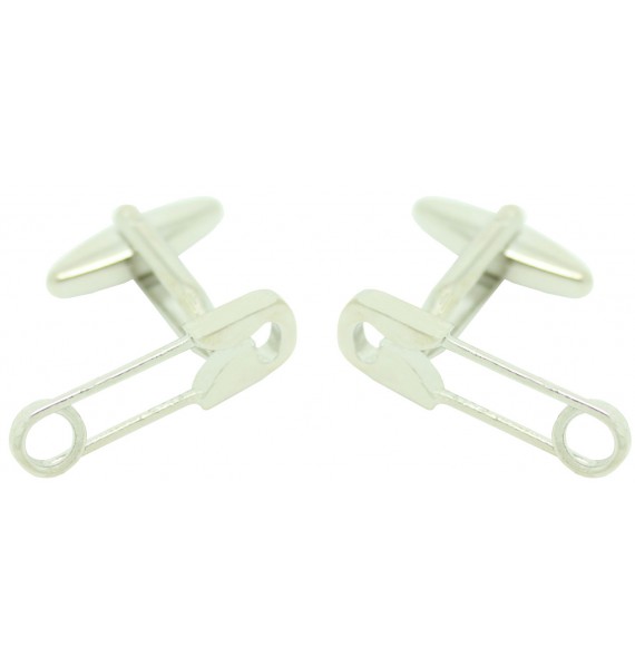 Boutons de manchette épingle de sûreté