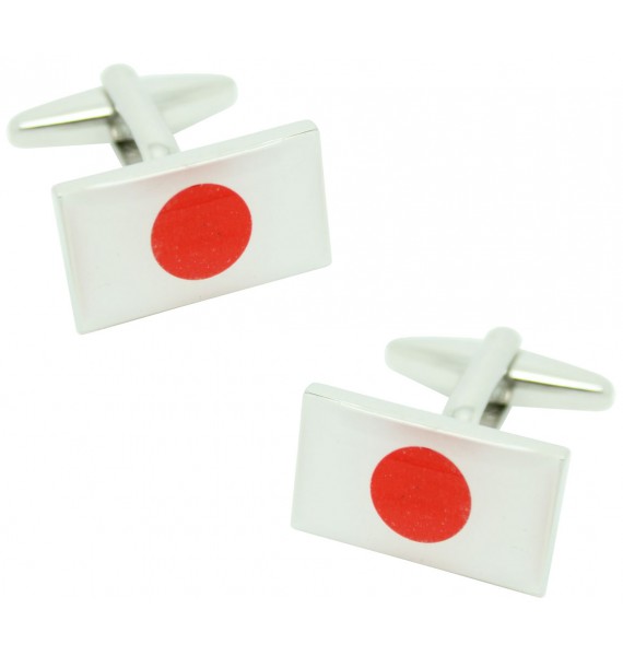 Japan Flag Cufflinks