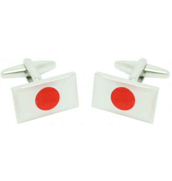 Japan Flag Cufflinks