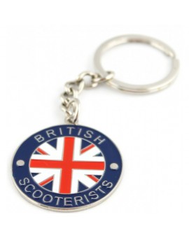 British Scooterists Keychain