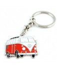 Red Volkswagen Van Keychain