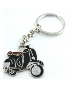 Llavero Vespa Negra