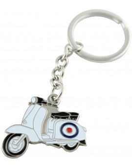Llavero Vespa RAF Azul