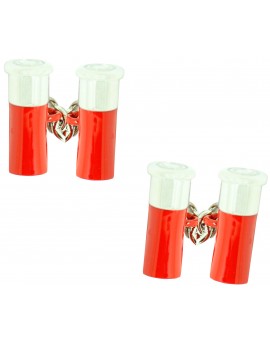Gemelos Cartucho Doble Rojo