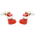 Christmas Stocking Cufflinks