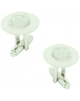 Castoreño Hat Cufflinks