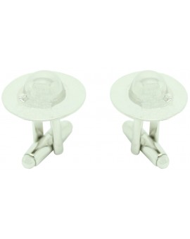 Castoreño Hat Cufflinks 2