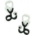Medical Stethoscope Cufflinks 