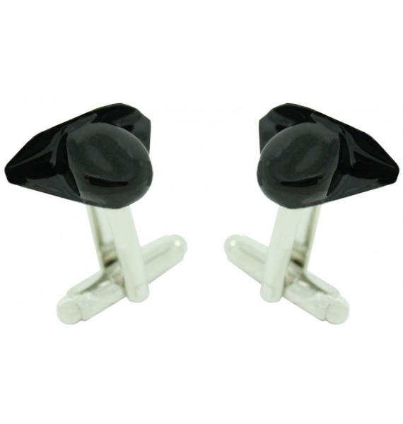 Black Spanish Civil Guard Hat Cufflinks