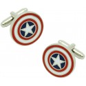 Captain America Shield Cufflinks original