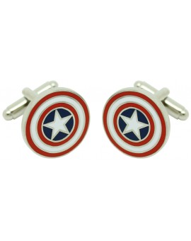 Captain America Shield Cufflinks original 2
