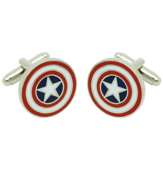 Gemelos capitan america logo detras