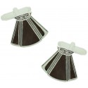 Bullfighter Cape Cufflinks 