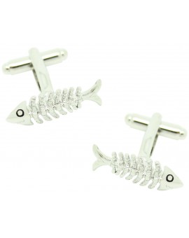Fishbone Cufflinks 