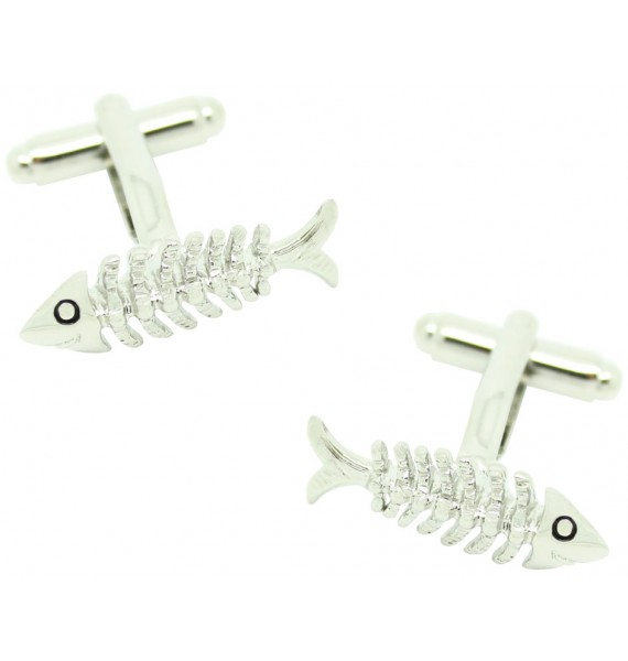 Fishbone Cufflinks 